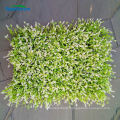 fake green artificial foliage wall decoration